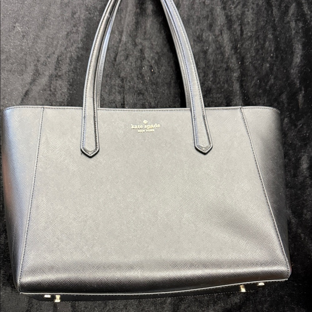 Kate Spade Black Saffiano Leather Tote